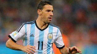 El ex-Newells Maxi Rodríguez jugó los Mundiales de Alemania, Sudáfrica y Brasil.