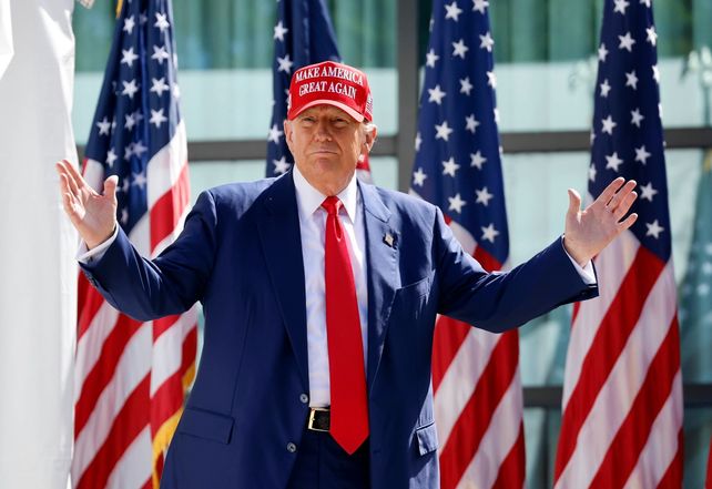 &nbsp;El electo presidente Donald Trump