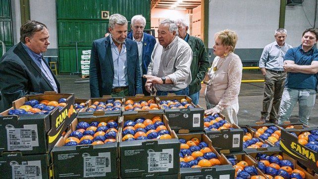 Frigerio se reunió con la Fecier para abordar las necesidades del sector citrícola entrerriano.
