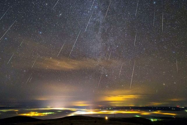 EN VIVO: Mirá acá la espectacular lluvia de estrellas sobre la Tierra