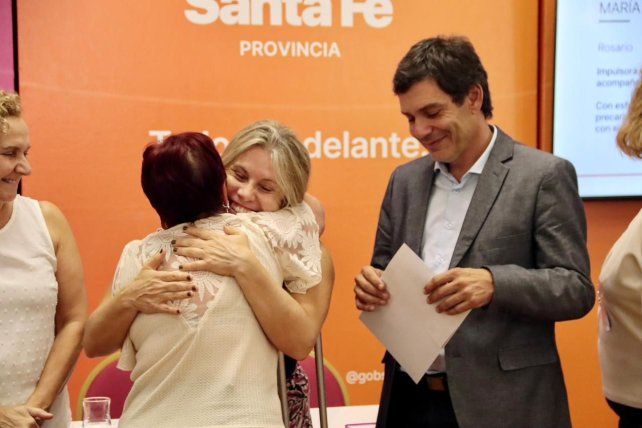 Las mujeres fueron reconocidas en el Salón Rodolfo Walsh.