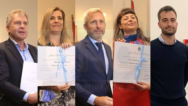 Tres de los cinco diputados electos el 14 de noviembre jurarán este martes.&nbsp;