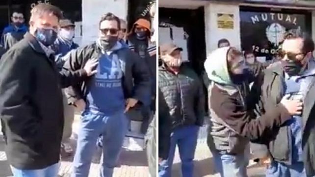 Paraná: momentos de tensión frente a la sede de UTA