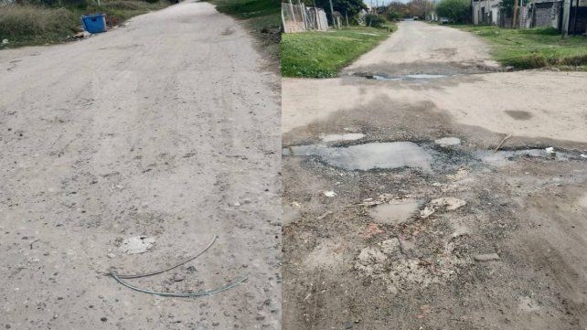 Barrio UOCRA: por el estado de las calles no ingresa ni el colectivo