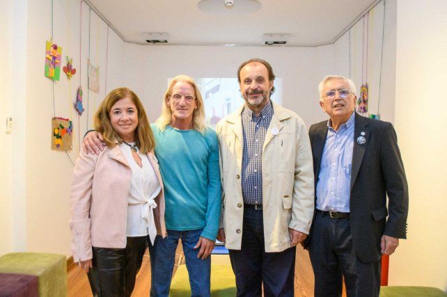 Ana maría Martín, Raúl Bertinat, Dardo Dorato y Jorge Glagovskyl