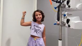 La pequeña Lara lucha contra un neuroblastoma desde 2019.