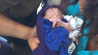 Hallaron a dos bebas abandonadas por sus familias en Buenos Aires