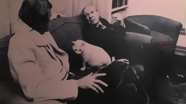 Menotti conversa con Borges