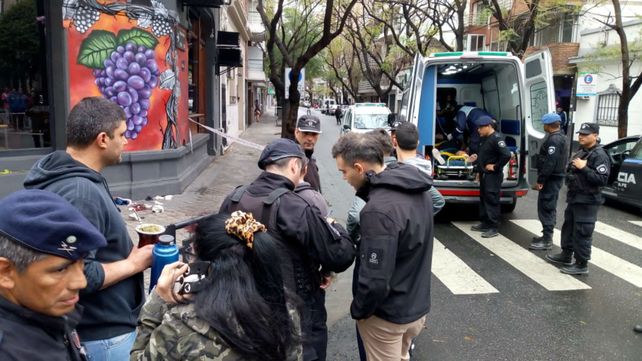 El delincuente herido