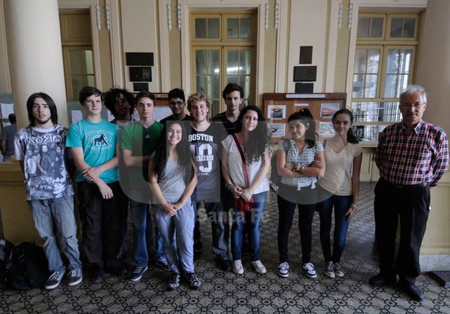 Interés. Los jóvenes que impulsaron el proyecto están muy entusiasmados. Foto: UNO de Santa Fe/José Busiemi