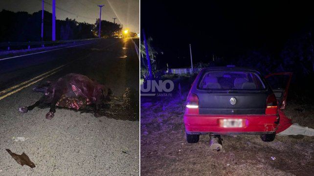 Accidente en Ruta Provincial 1 a la altura de Arroyo Leyes&nbsp;