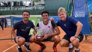 Tenis: el rosarino Coria levantó la copa en Brasil