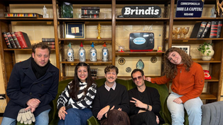 Bándalos Chinos en Brindis TV, en la previa de su llegada a Rosario para presentar el nuevo disco