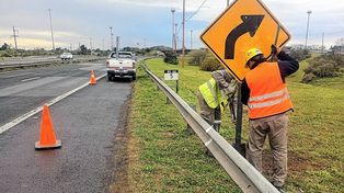 Más señalización en los accesos a Santa Fe: renuevan la cartelería en Circunvalación Oeste, Avenida de la Constitución y la Ruta 168