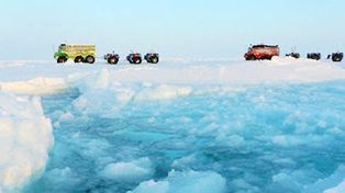 Rusia evacuará una estación en el Artico por una rotura en su base de hielo