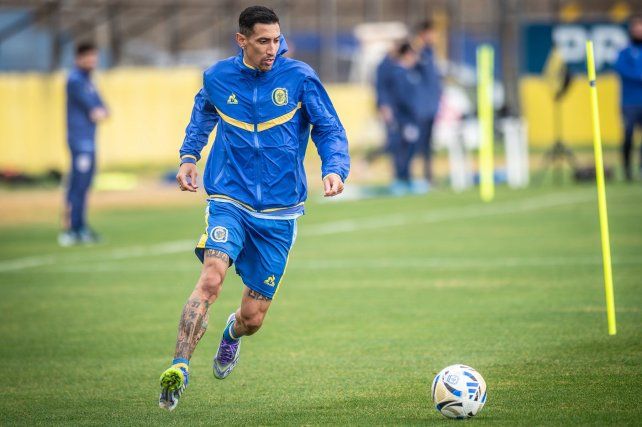Ángel Di María ya se puso la ropa de Central