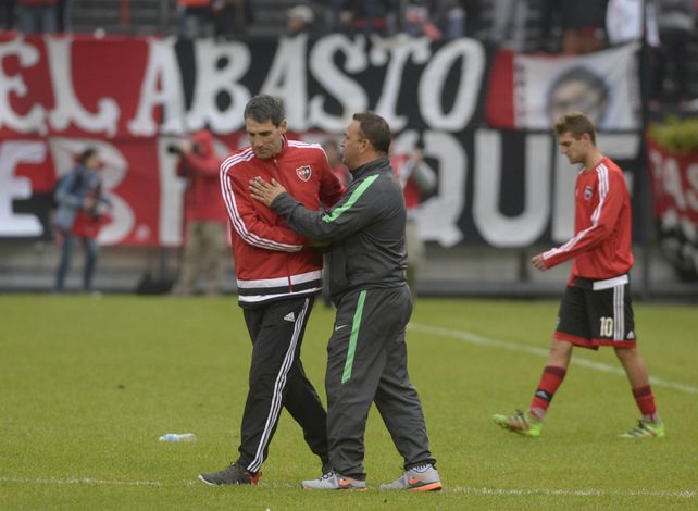 El técnico canalla rescató que el empate es un buen resultado por cómo se dio el partido