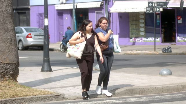 Martes con temperaturas de verano en la ciudad de Santa Fe