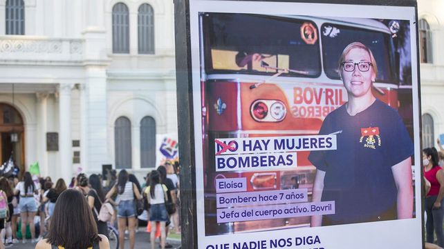 Postales del #8M en Paraná