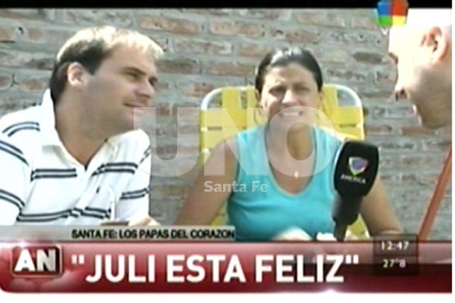 “Le dijimos sí a la vida y a nuestro gran amor por María Julia”
