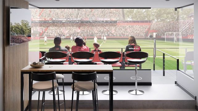 Newells anunció que realizará nuevos palcos VIP sobre la platea Visera.