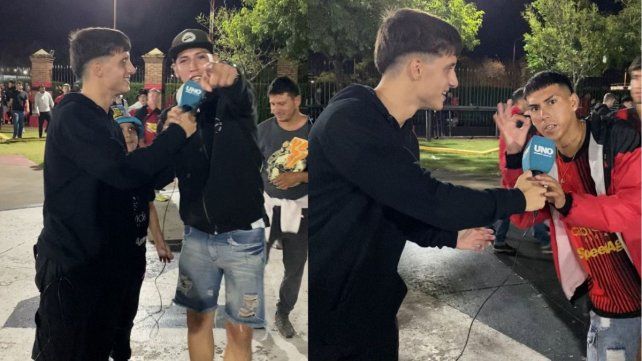 La reacción de los hinchas de Colón en la goleada al Patrón