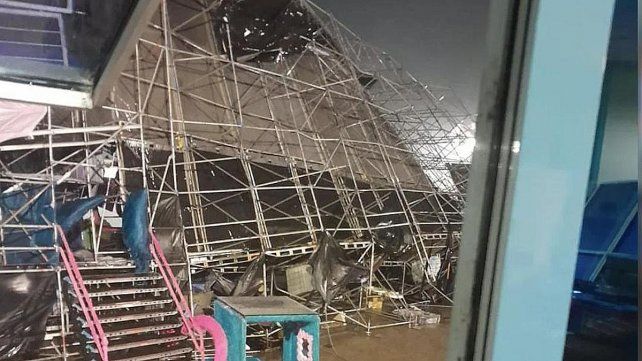 Dieron de alta a cinco de las 13 personas hospitalizadas por el derrumbe en bar en Parlermo durante el temporal. El lugar ha sido denunciado por irregularidades
