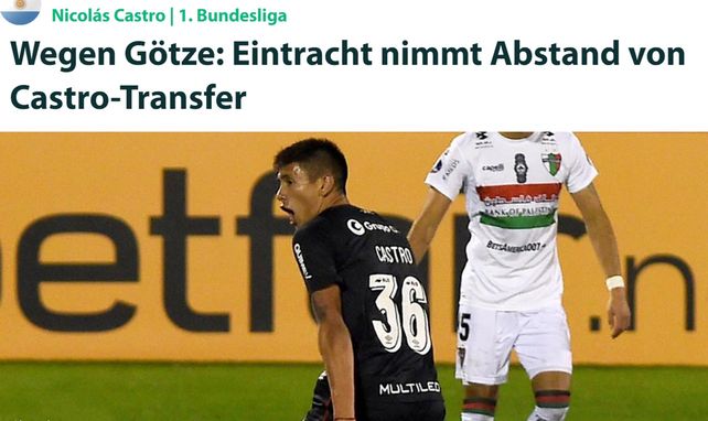 Eintracht Frankfurt dejó de comunicarse con Newells por el pase de Nico Castro: ¿se cayó?