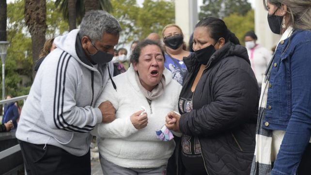 Vecinos y familiares, entre la bronca con el resultado de la audiencia y el pedido de liberación