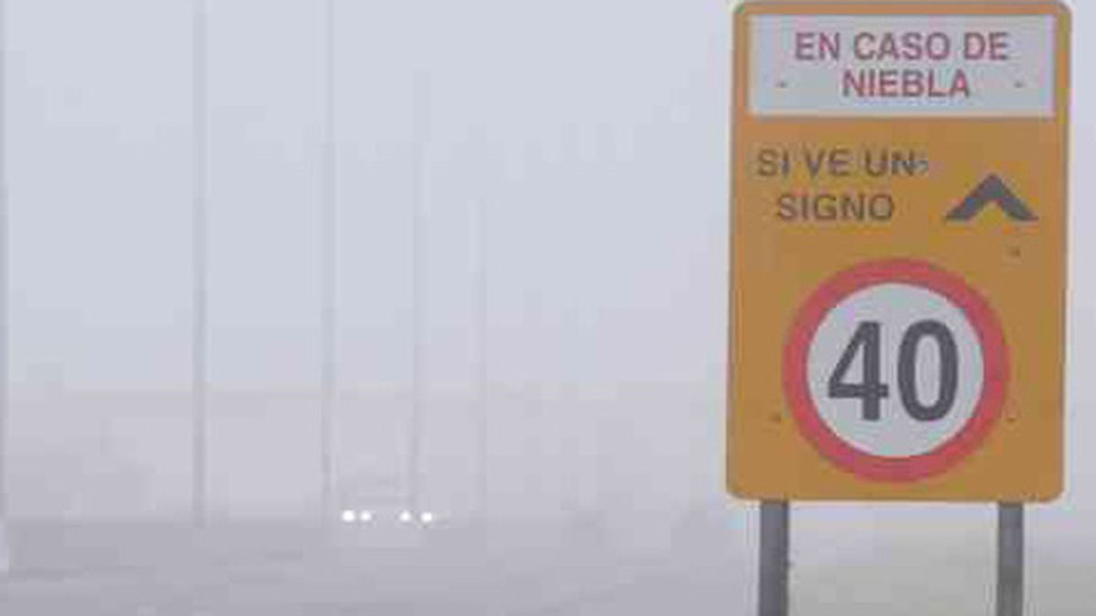 Poca visibilidad por presencia de niebla complica la circulación en ...