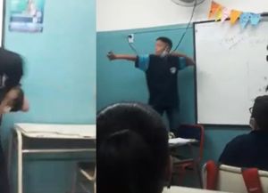Un alumno que sufre bullying se defendió de su acosador