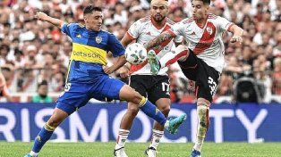 Boca derrotó a River en el último enfrentamiento entre ambos.