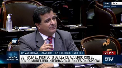 Marcelo Casaretto: Argentina no aceptó las recetas del FMI