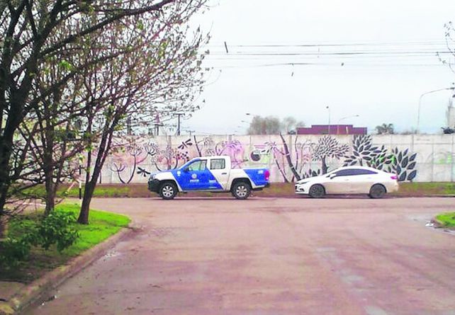 barrio güemes. El violento episodio se desencadenó ayer a la mañana.