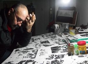 A dibujar y aprender de la mano de un artesano de la historieta