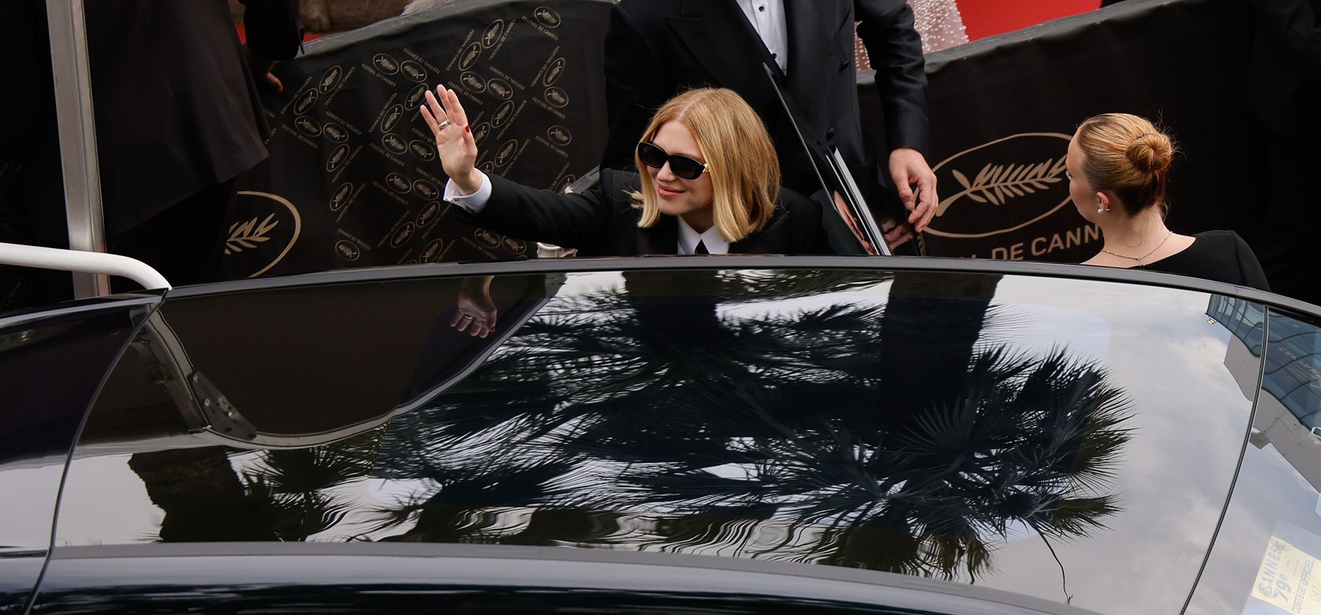 Léa Seydoux posa para los fotógrafos a su salida del estreno de la película 'The Unknown' en el 79º Festival Internacional de Cine de Cannes, en el sur de Francia, el lunes 18 de mayo de 2026. (Foto AP/Andreea Alexandru) Léa Seydoux posa para los fotógrafos a su salida del estreno de la película 'The Unknown' en el 79º Festival Internacional de Cine de Cannes, en el sur de Francia, el lunes 18 de mayo de 2026. (Foto AP/Andreea Alexandru)