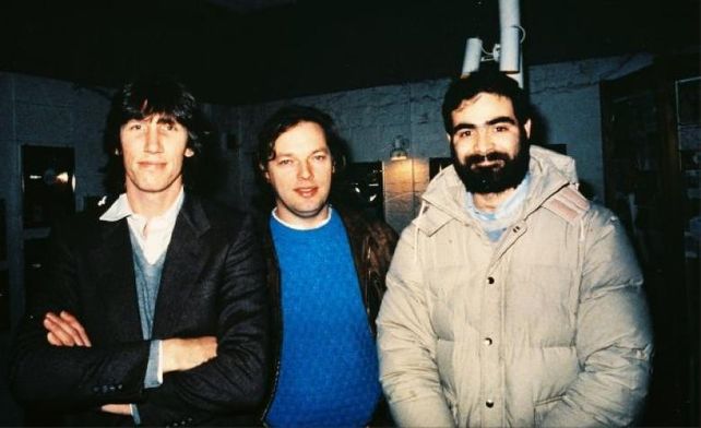 Junto a PInk Floyd. Roger Waters