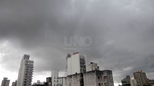 Está vigente un alerta por tormentas fuertes