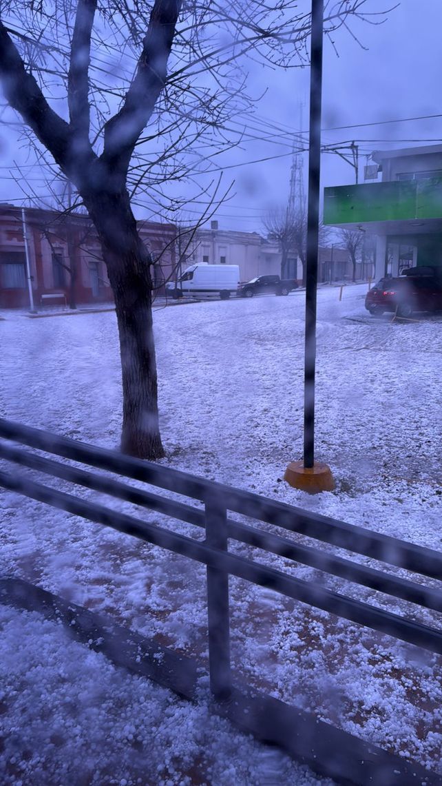Las Rosas se recupera después de los 15 minutos de devastación del jueves provocadas por la tormenta de granizo