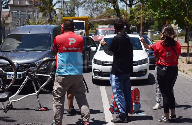 Protesta de cadetes de app