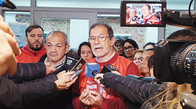 Juan Pablo Casiello, de Amsafé Rosario: “Con los descuentos, el gobierno echa más leña al fuego