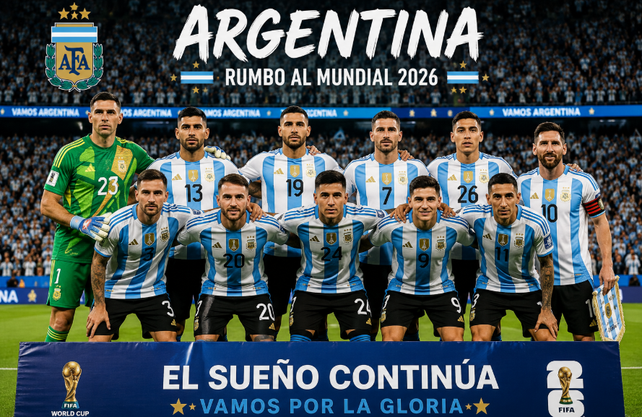 Selección de fútbol de Argentina: alineación en el Mundial 2026