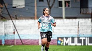 Lucía Almada debutó en Primera con 16 años.