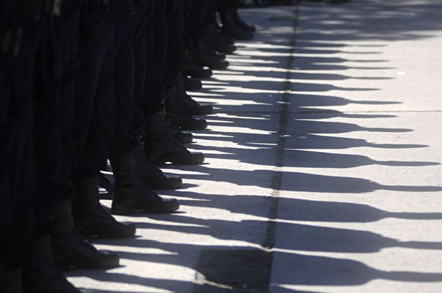 Policías presentaron un petitorio con demandas salariales en la Casa de Gobierno