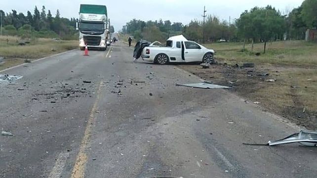 Este domingo se produjo un grave siniestro vial en el kilómetro 598 de la Ruta 12