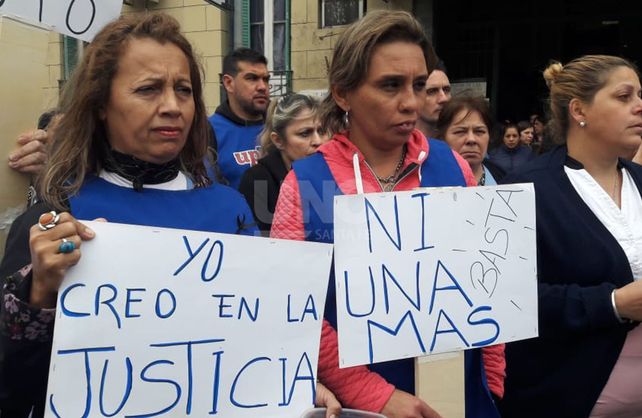 Pedidos de justicia por Cecilia Burgadt.