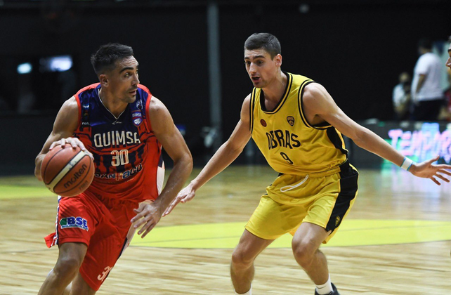 El líder Quimsa volvió a la victoria ante Obras en la Liga Nacional