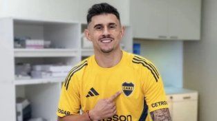 Adam Bareiro debuta con la camiseta de Boca en Copa Argentina