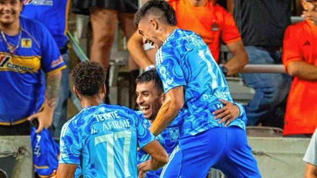 Doblete de Ángel Correa en la goleada de Tigres por la Leagues Cup