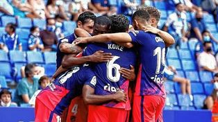 Atlético de Madrid sumó de a tres en la agonía contra el Espanyol de Barcelona.&nbsp;